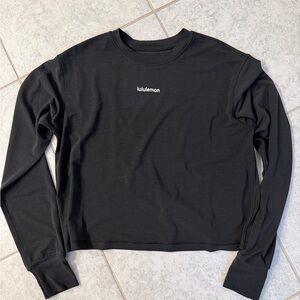Lululemon long sleeve shirt (black size 2)